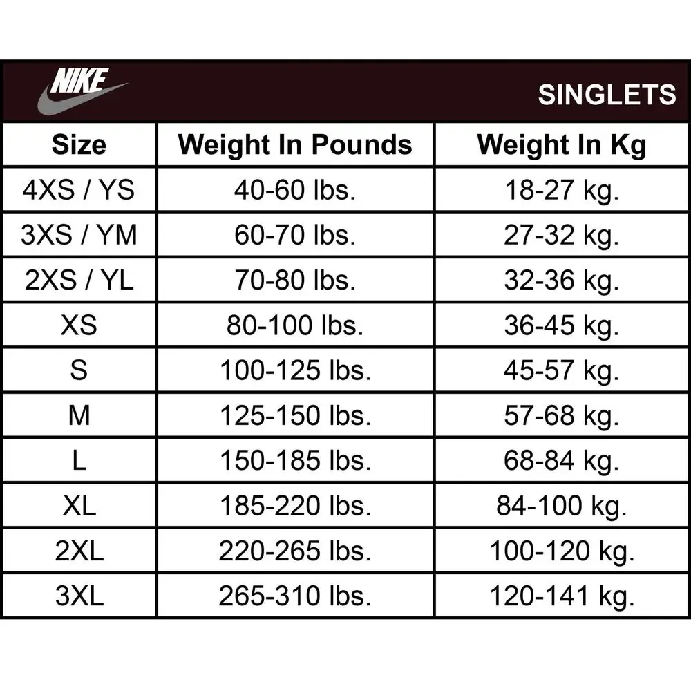 New With Tags! Nike Men's Weightlifting Singlet, Size XS